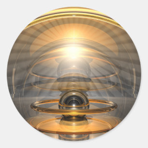 Sticker Rond Cellule d'énergie