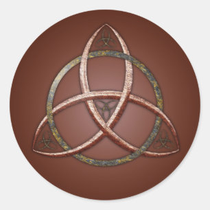 Sticker Rond Celtic Trinity
