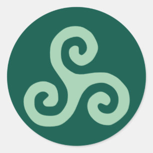 Sticker Rond Celtisme 1