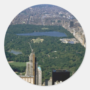 Sticker Rond Central Park du sud, New York City, USA