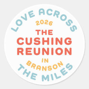 Sticker Rond Cercle Cushing