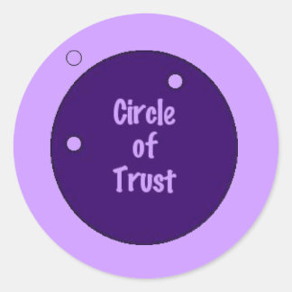 Sticker Rond Cercle de confiance