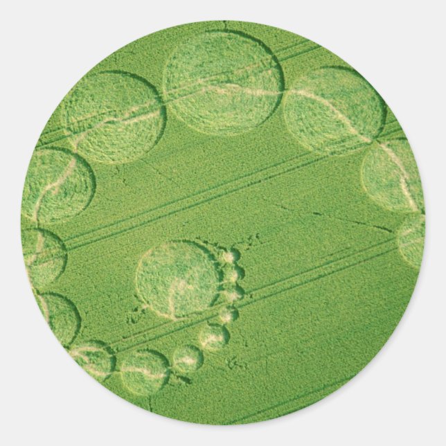 Sticker Rond Cercle de culture Julia simple (Devant)