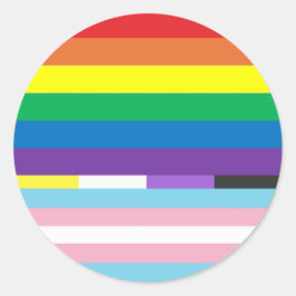 Sticker Rond Cercle de fierté