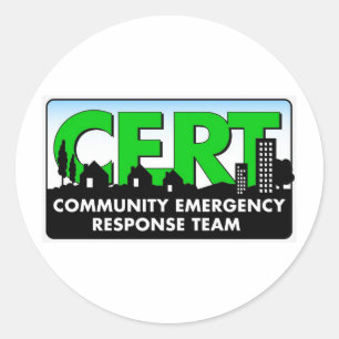 STICKER ROND CERT