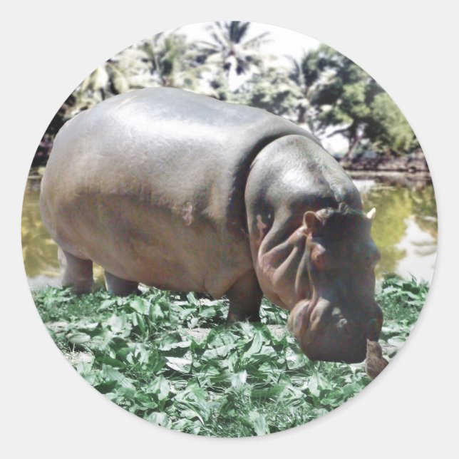 Sticker Rond C'est bon que nous soyons différents, nous pouvons (Devant)