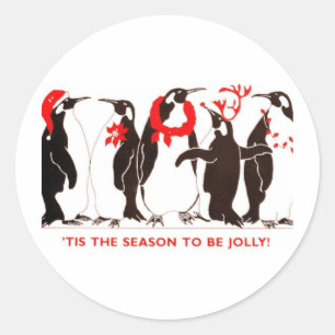 Sticker Rond C'est la saison
