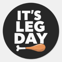 C'est le jour des jambes drôle de dinde de Thanksg