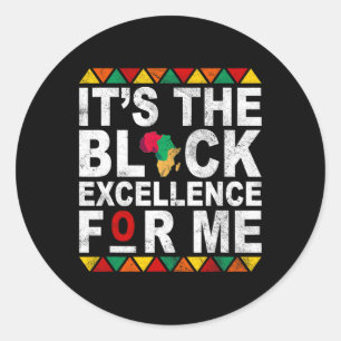 Sticker Rond C'est l'histoire noire pour moi Mois de l'histoire