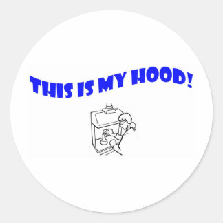 Sticker Rond C'Est Ma Tête !
