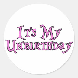 Sticker Rond C'est mon anniversaire