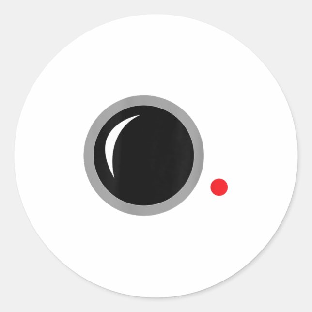 Sticker Rond C'Est Mon Costume Humain Je Suis Vraiment Un Gardi (Devant)