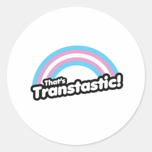 Sticker Rond C'est Transtastique