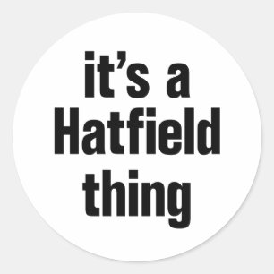 Sticker Rond c'est une affaire de haine
