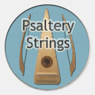 Sticker Rond Chaînes de psauterie Strickers réseau