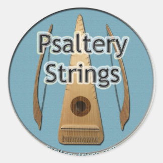 Sticker Rond Chaînes de psauterie Strickers réseau