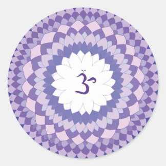 Sticker Rond Chakra mandala