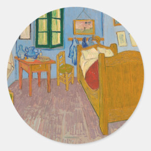 Sticker Rond Chambre à Arles   Vincent van Gogh