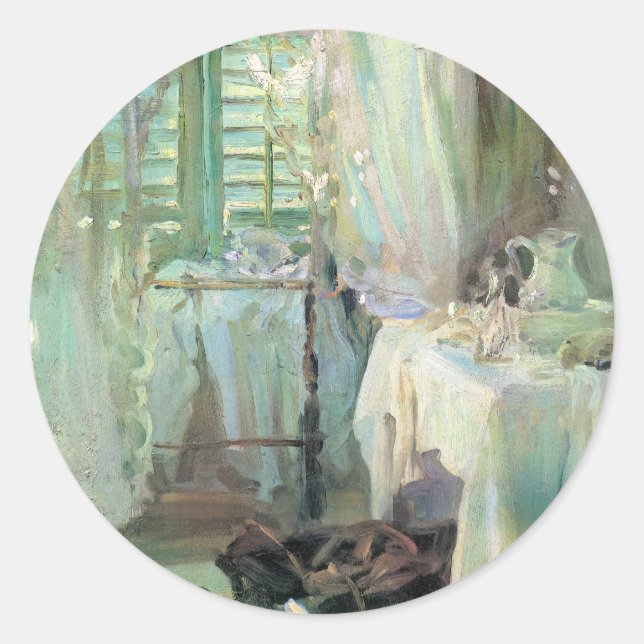 Sticker Rond Chambre d'hôtel par John Singer Sargent (Devant)