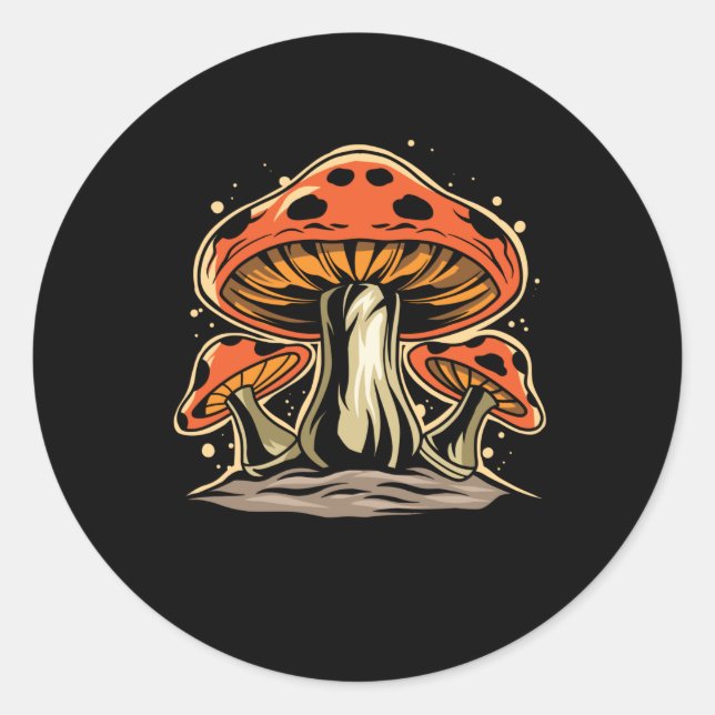Sticker Rond Champagne (Devant)