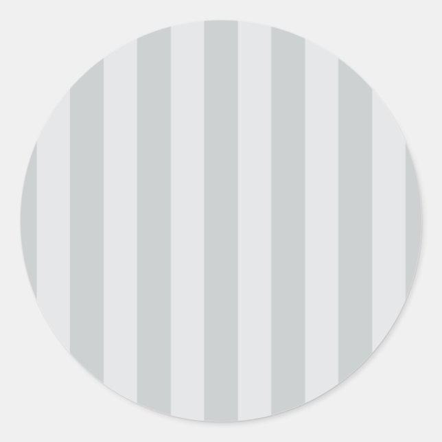 Sticker Rond Changer les bandes grises en n'importe quelle Pers (Devant)