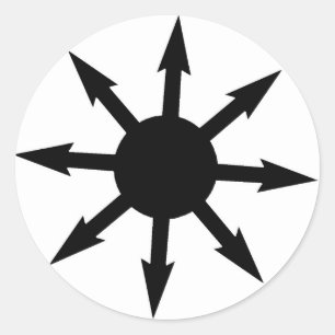 Sticker Rond Chaosphère