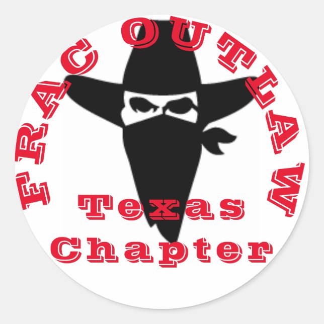 Sticker Rond Chapitre Outlaw (Devant)