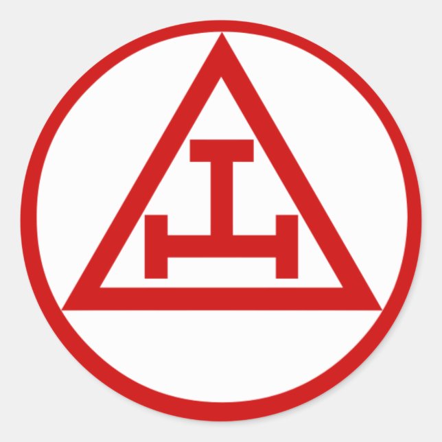 Sticker Rond Chapitre Royal Arc (Devant)