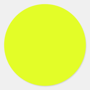 Sticker Rond Chartreuse