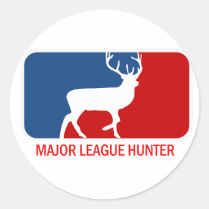 Sticker Rond Chasseur de la Ligue majeure