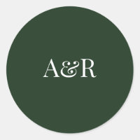 Chasseur vert Mariage,