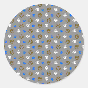 Sticker Rond Chat