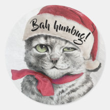 Chat vintage Wain Santa Hat