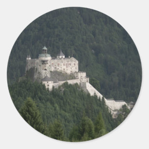 Sticker Rond Château de Hohenwerfen