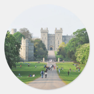 Sticker Rond Château de Windsor