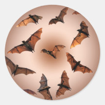 Chauves-souris éffrayantes d'Halloween (renards vo