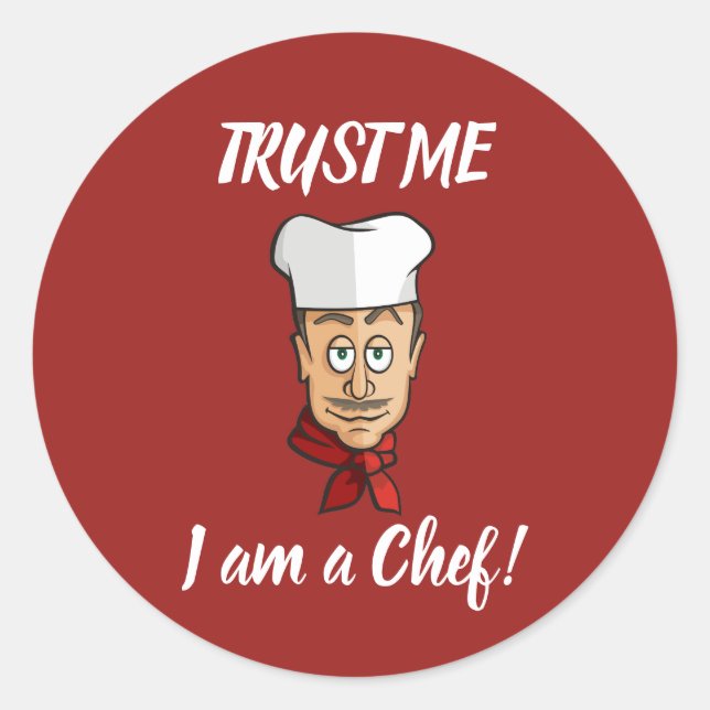 Sticker Rond Chef (Devant)