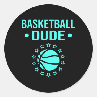 Sticker Rond Chemise de type Basball Dude et chemises de baseba