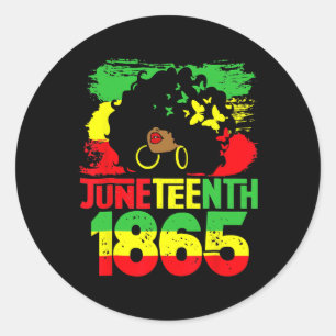 Sticker Rond Chemise Du Xe Siècle Pour Femmes Junetten Black Am