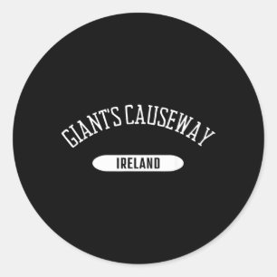 Sticker Rond Chemise Giants Causeway Clic Style Giants Causeway
