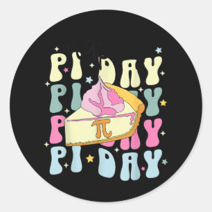 Sticker Rond Chemise Jour Pi Enfants Chemise Jour Pi Femmes Mat