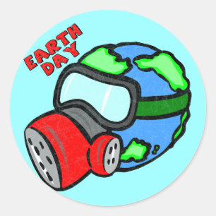 Sticker Rond Chemises et cadeaux d'aujourd'hui