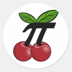 Sticker Rond Cherry Pi