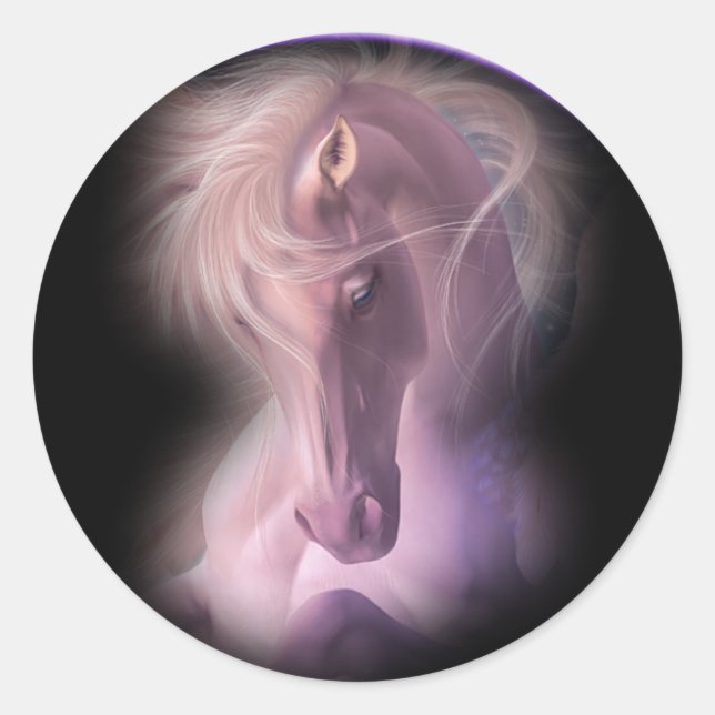 Sticker Rond cheval (Devant)