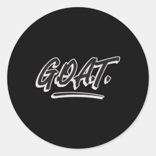 Sticker Rond Chèvre la plus grande