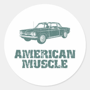Sticker Rond Chevrolet 1964 Corvair