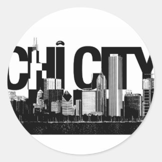 STICKER ROND CHI CITY 1