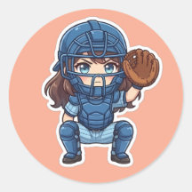 Chibi Baseball Édition 2026 - Squat du receveur