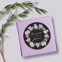 Chic magnolia Mariage d'aquarelle florale