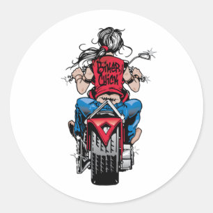 Sticker Rond Chick